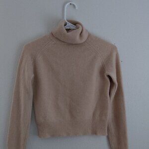Bloomingdales Cashmere Sweater Beige Shrunken